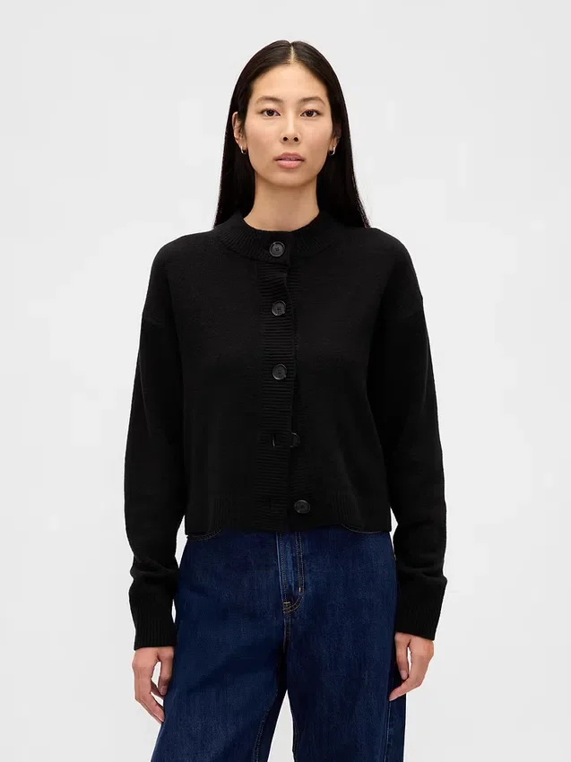 Cashsoft Oversized Chunky Cardigan