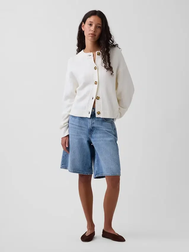 Cashsoft Oversized Chunky Cardigan