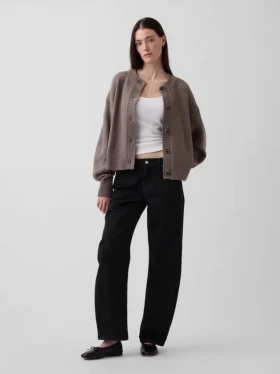 Cashsoft Oversized Chunky Cardigan