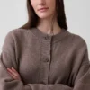 Cashsoft Oversized Chunky Cardigan