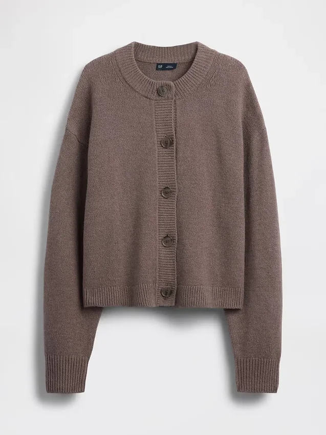 Cashsoft Oversized Chunky Cardigan