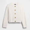 Cashsoft Oversized Shaker-Stitch Cardigan