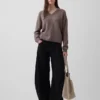 Cashsoft Oversized V-Neck Sweater