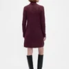 Cashsoft Pointelle Turtleneck Sweater Dress