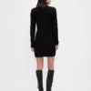 Cashsoft Pointelle Turtleneck Sweater Dress
