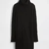 Cashsoft Pointelle Turtleneck Sweater Dress