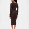 Cashsoft Rib Midi Sweater Dress