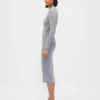 Cashsoft Rib Midi Sweater Dress