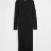 Cashsoft Rib Midi Sweater Dress