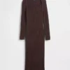Cashsoft Rib Midi Sweater Dress