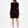 Cashsoft Rib Mini Sweater Dress