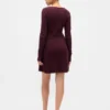 Cashsoft Rib Mini Sweater Dress
