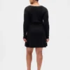 Cashsoft Rib Mini Sweater Dress