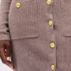 Cashsoft Rib Pocket Mini Sweater Dress