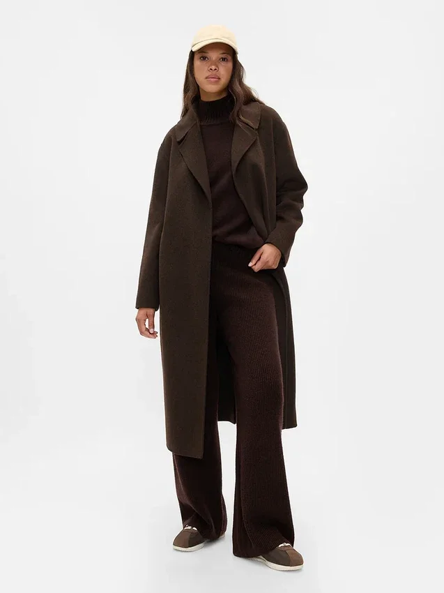 Cashsoft Shaker-Stitch Sweater Pants