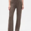 Cashsoft Shaker-Stitch Sweater Pants