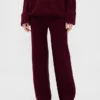 Cashsoft Shaker-Stitch Sweater Pants