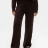 Cashsoft Shaker-Stitch Sweater Pants