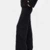 Cashsoft Shaker-Stitch Sweater Pants