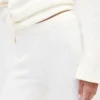Cashsoft Shaker-Stitch Sweater Pants