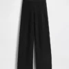 Cashsoft Shaker-Stitch Sweater Pants