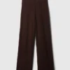 Cashsoft Shaker-Stitch Sweater Pants