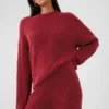 Cashsoft Shaker-Stitch Sweater Pants