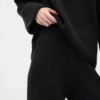 Cashsoft Shaker-Stitch Sweater Pants