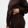 Cashsoft Shaker-Stitch Sweater Pants