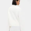 Cashsoft Shaker-Stitch Turtleneck Sweater