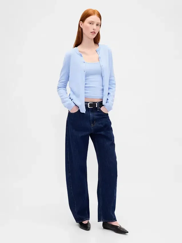 Cashsoft Stretch Crop Tank Top