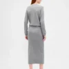 Cashsoft Stretch Midi Skirt