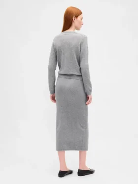Cashsoft Stretch Midi Skirt