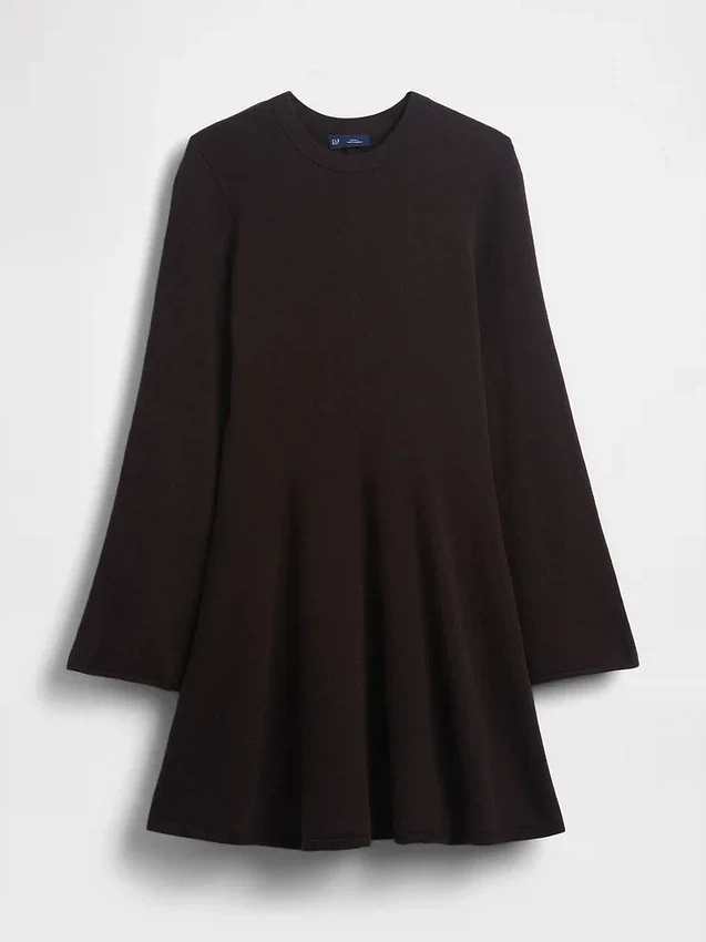 Cashsoft Stretch Mini Sweater Dress