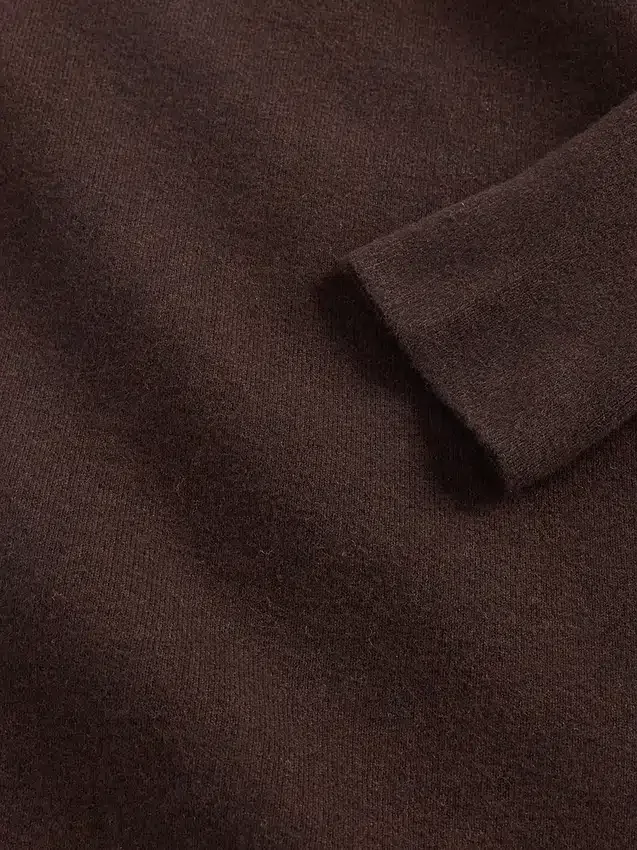 Cashsoft Stretch Off-Shoulder Midi Sweater Dress