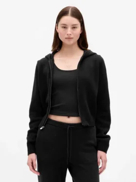 Cashsoft Sweater Zip Hoodie
