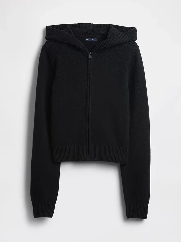Cashsoft Sweater Zip Hoodie