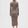 Cashsoft Turtleneck Maxi Sweater Dress