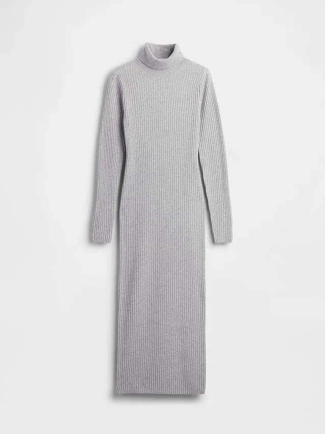 Cashsoft Turtleneck Maxi Sweater Dress