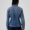 Cinched Denim Jacket