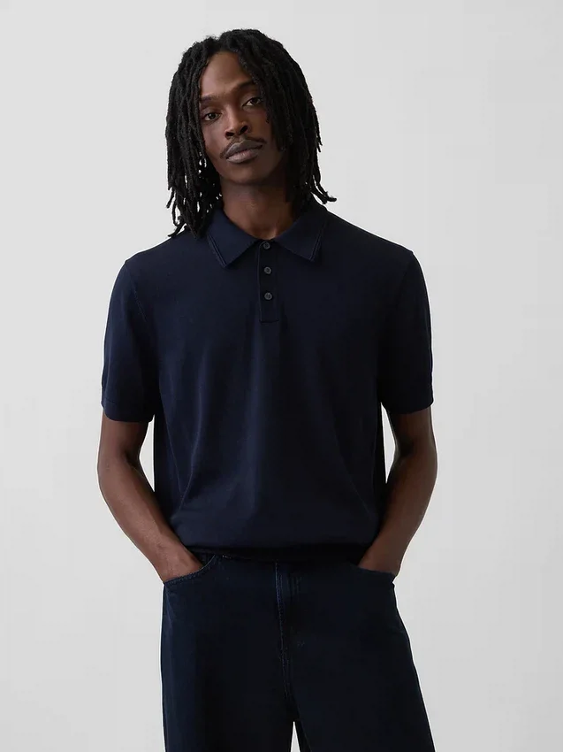 Classic Polo Sweater