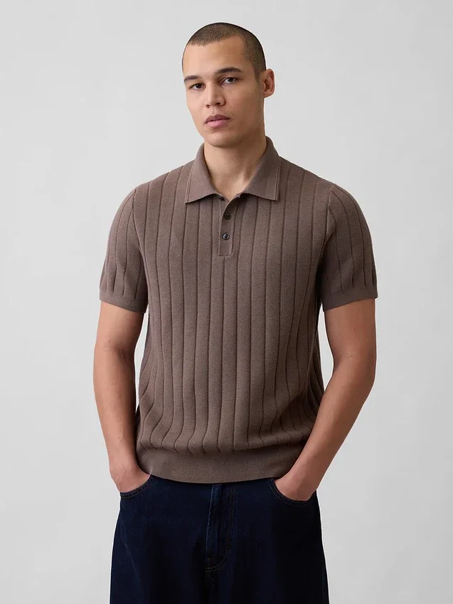 Classic Polo Sweater