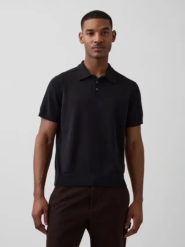 Classic Polo Sweater