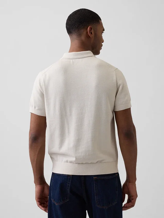 Classic Polo Sweater