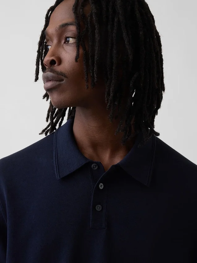 Classic Polo Sweater