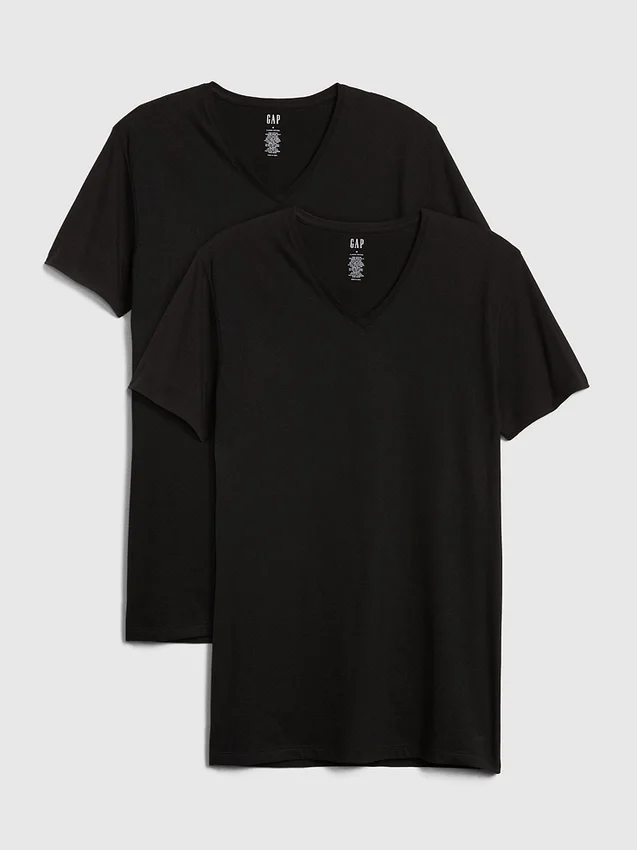 Classic V-Neck T-Shirt (2-Pack)