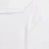 Closeknit Jersey Off-Shoulder Crop T-Shirt