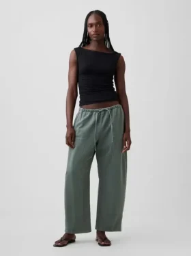 Closeknit Jersey Ruched Crop Top