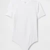 Closeknit Jersey T-Shirt Thong Bodysuit
