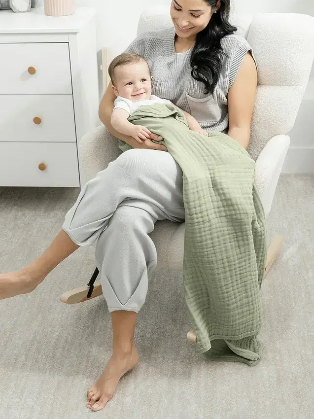 Comfy Cubs Baby Muslin Blanket